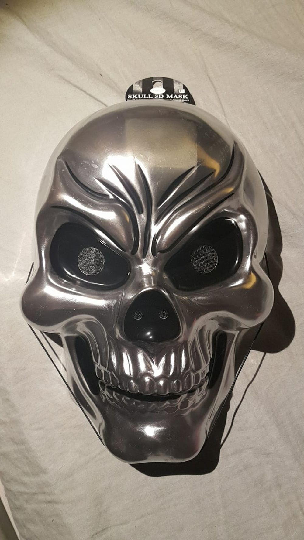 Kranium Sølv 3D-maske