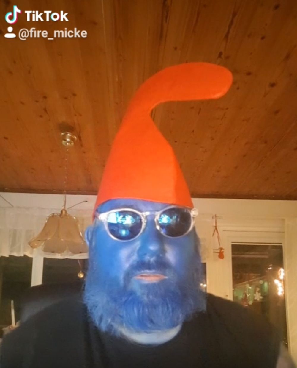 Smølfehat Rød