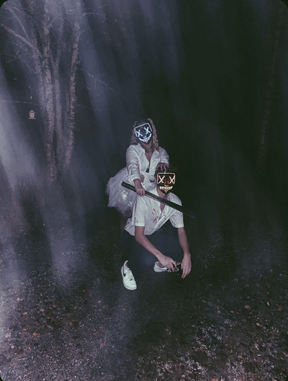 El Wire Purge LED Mask