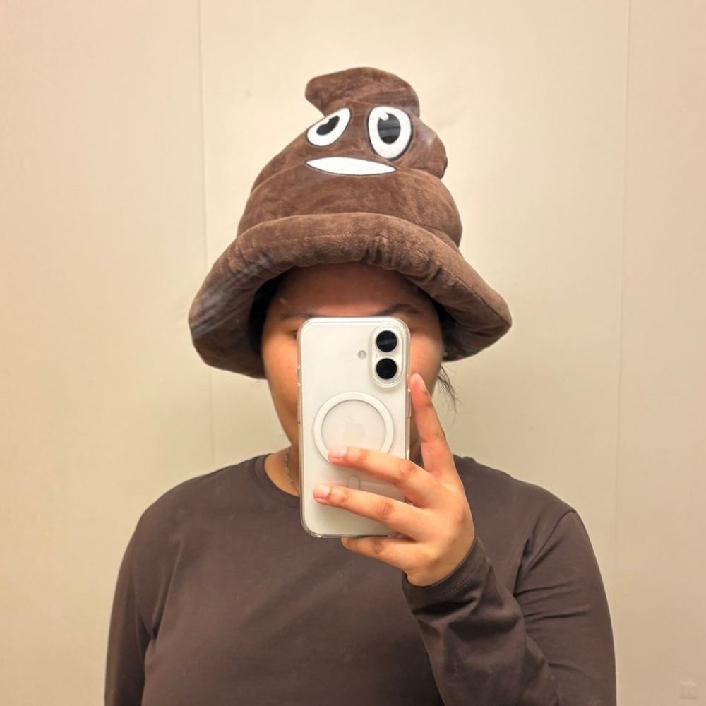 Emoji Poop Hatt