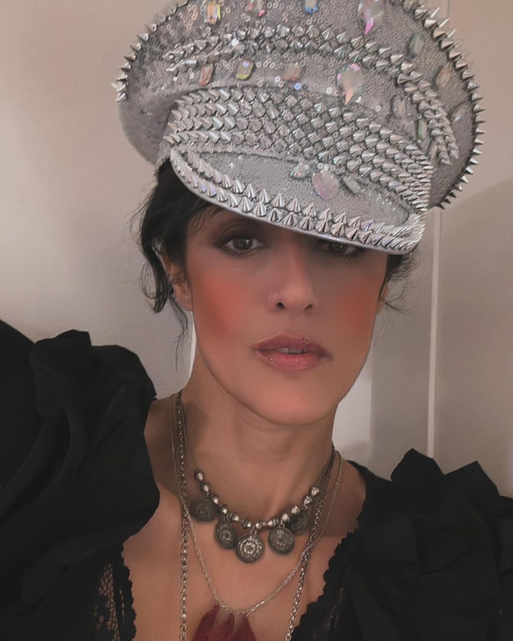 Festivalhatt Bling Silver