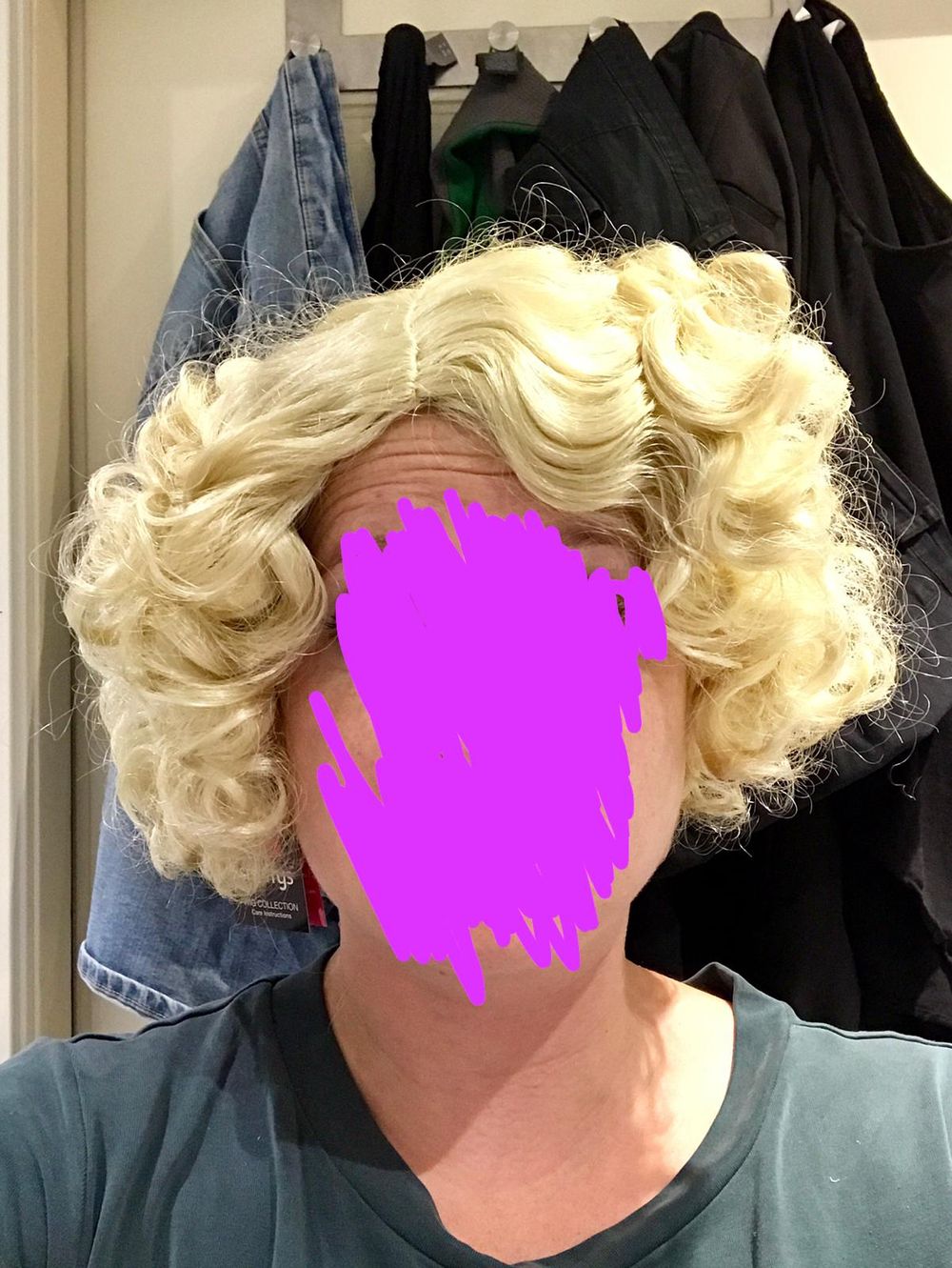 Flirty Flapper Blond Peruk