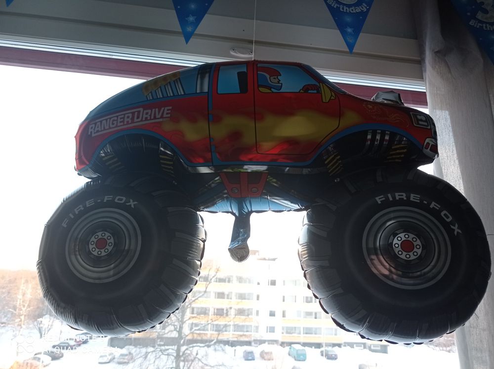 Folieballon Monstertruck