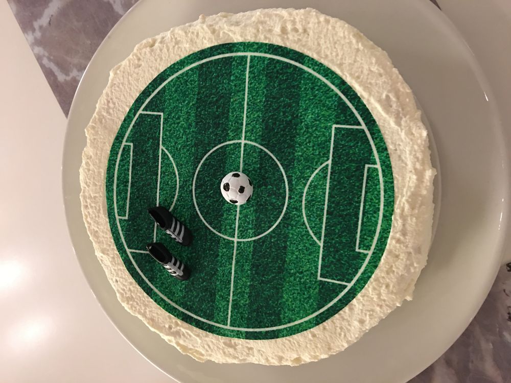 Fotbollsskor Tårtdekoration