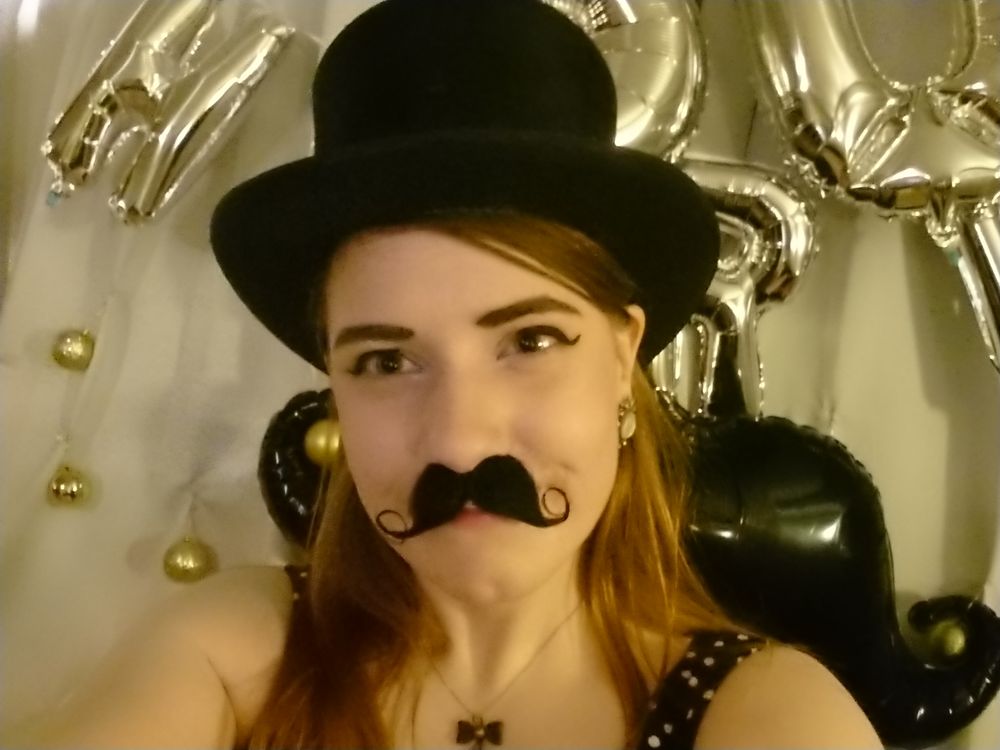 Fransk Servitör Mustasch