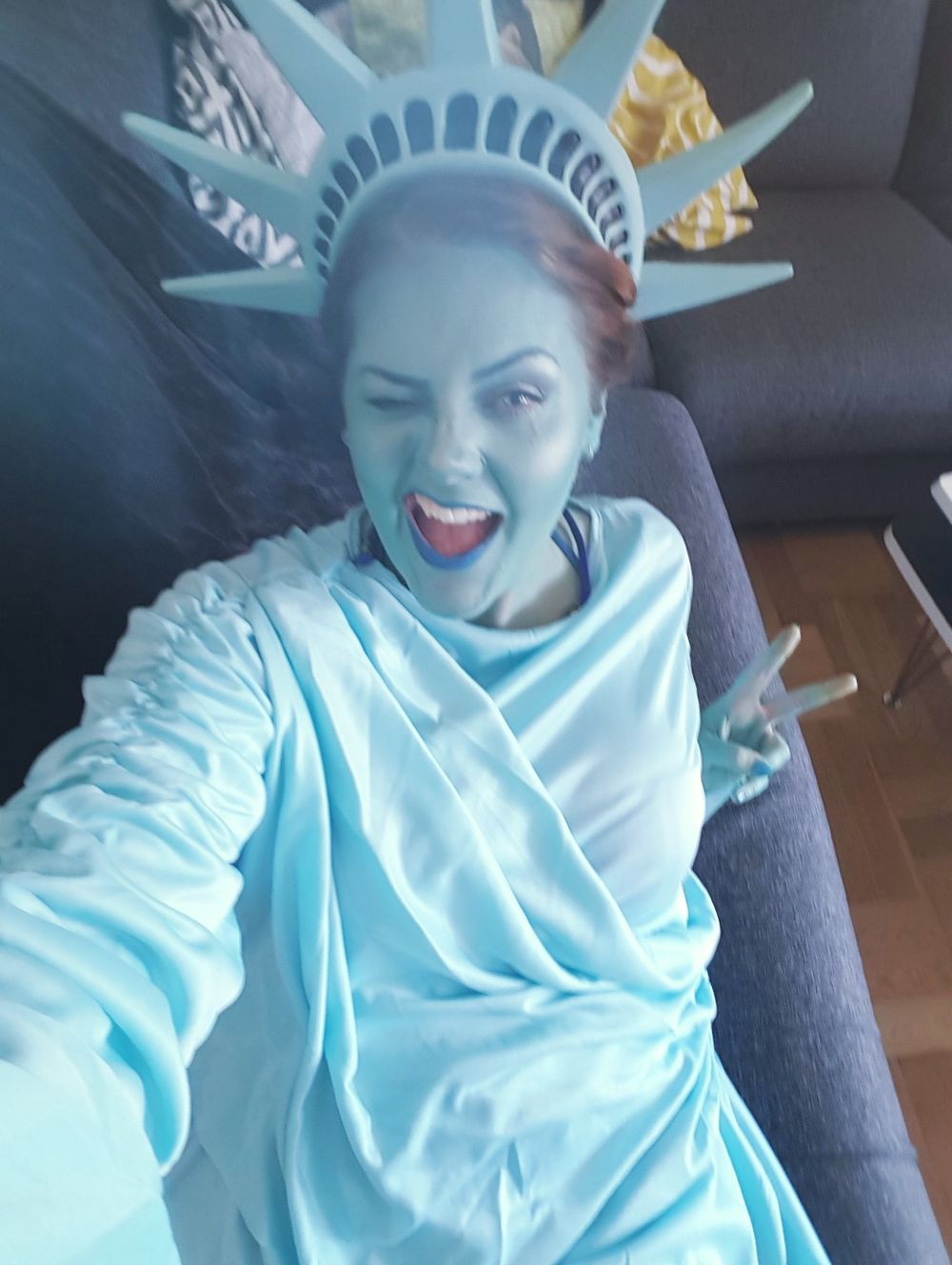 Frihetsgudinna Maskeraddräkt