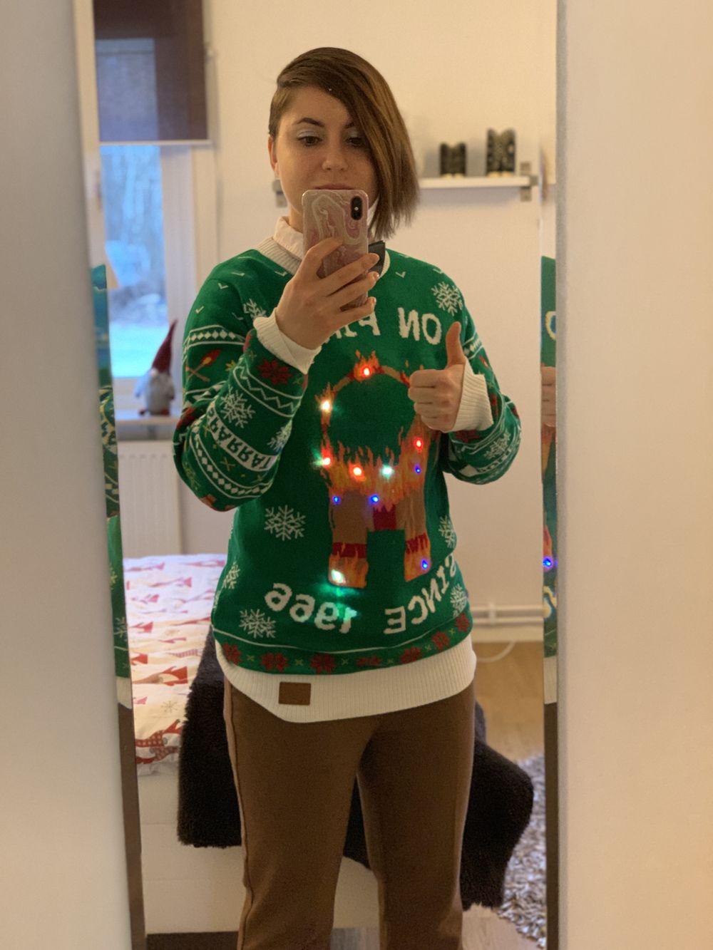 Gävlebocken LED Jultröja