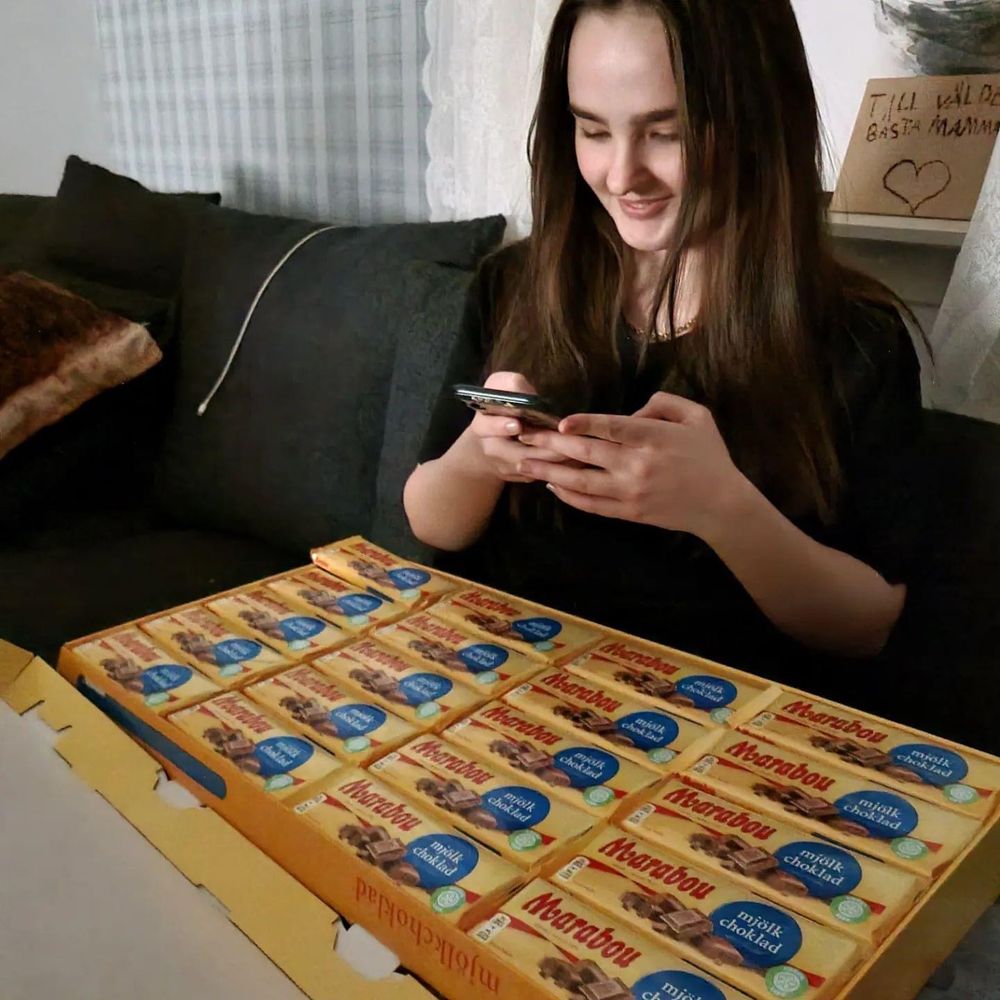 Gigantisk Marabou-Suklaa