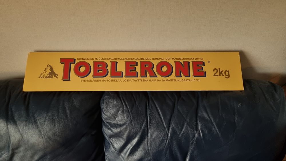 Gigantisk Sjokolade Toblerone