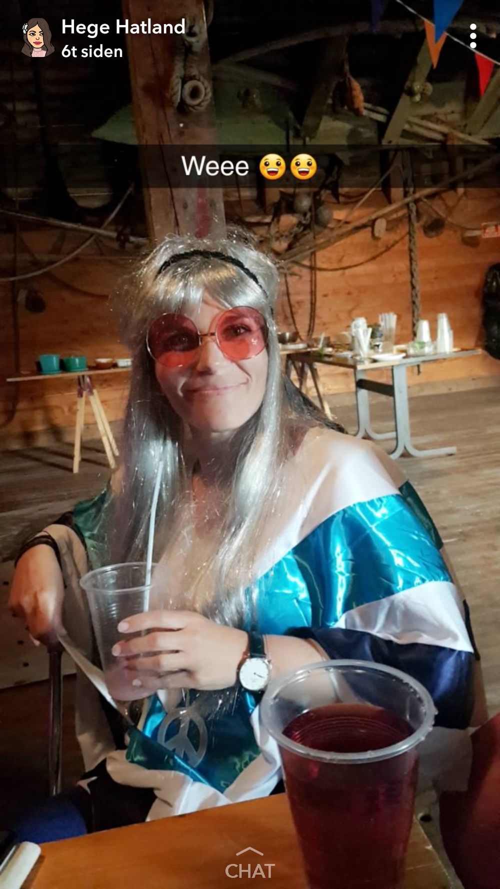 Glittrig Silverperuk