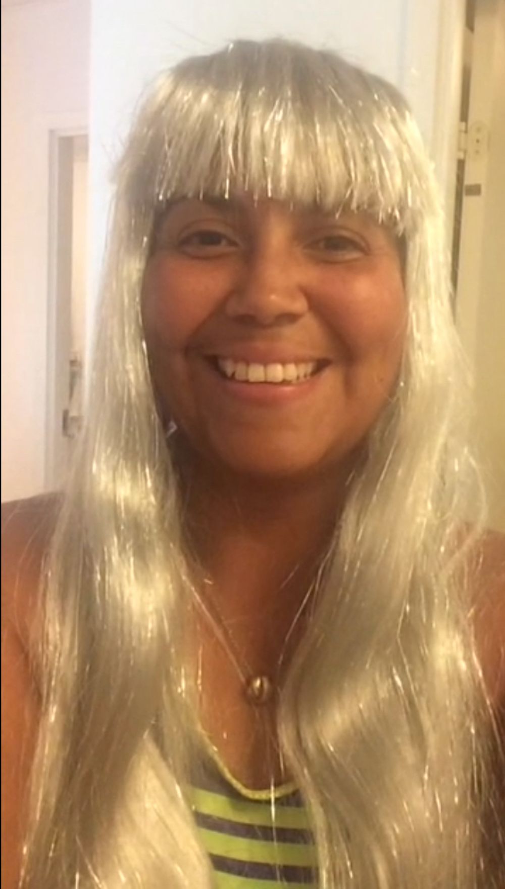 Glittrig Silverperuk