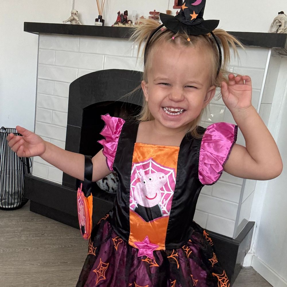Greta Gris Halloween Klänning Barn Maskeraddräkt