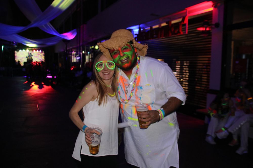 Halskjede Runde Neonfarget