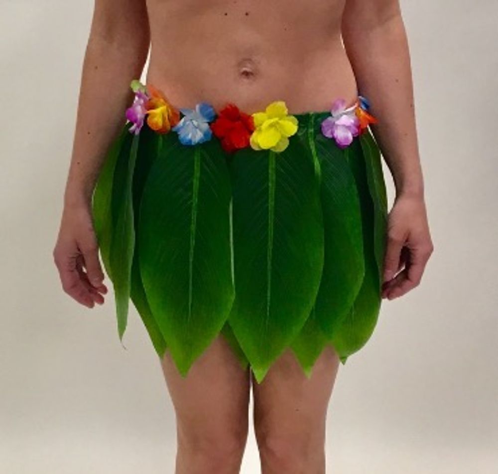 Hawaiikjol med Blommor