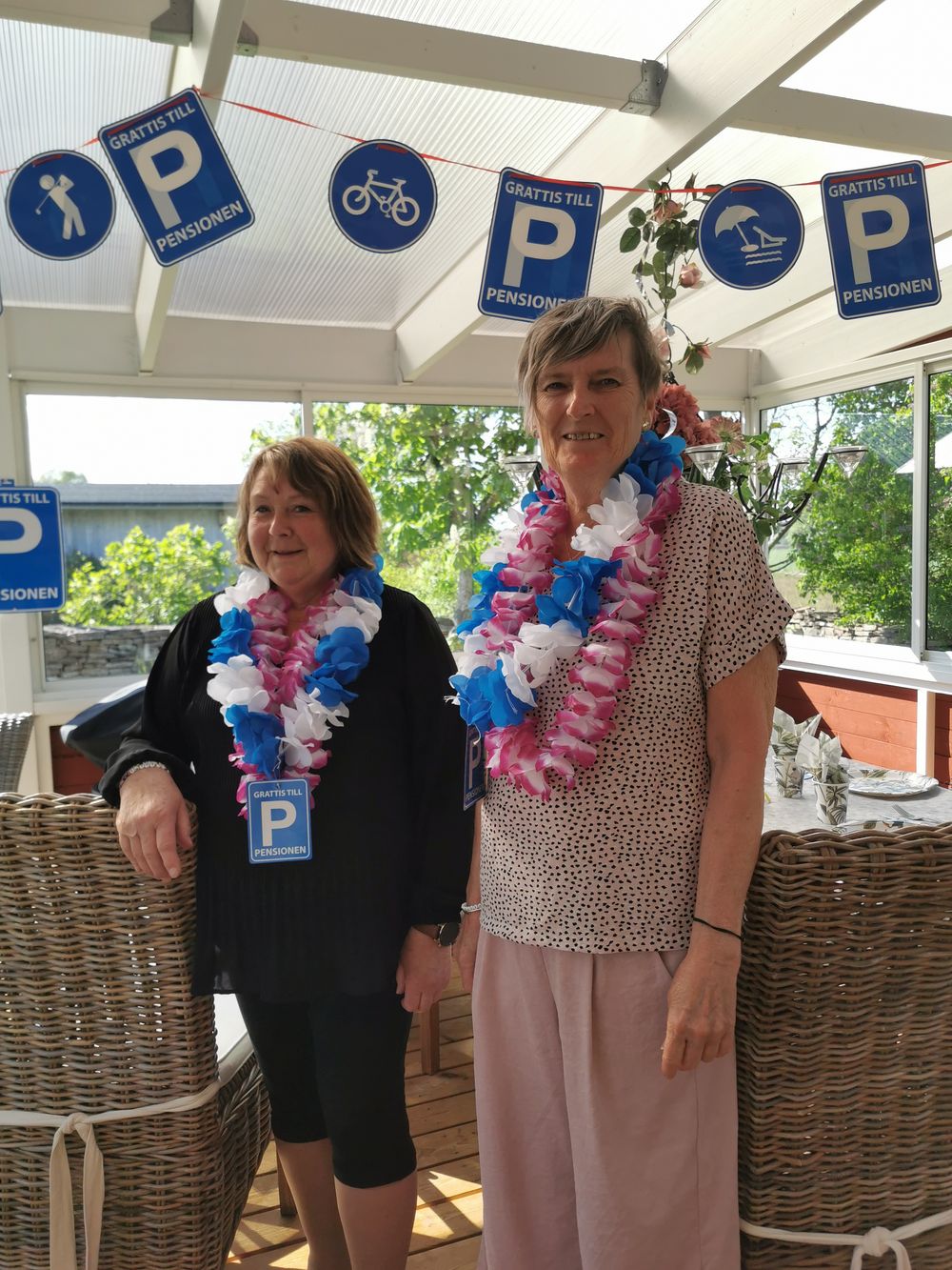Hawaiikrans Grattis Till Pensionen