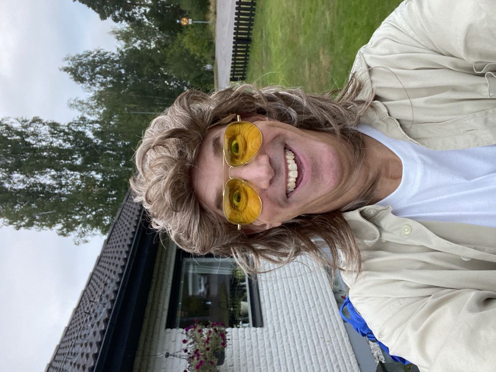 Hockeyhår 80'er Paryk