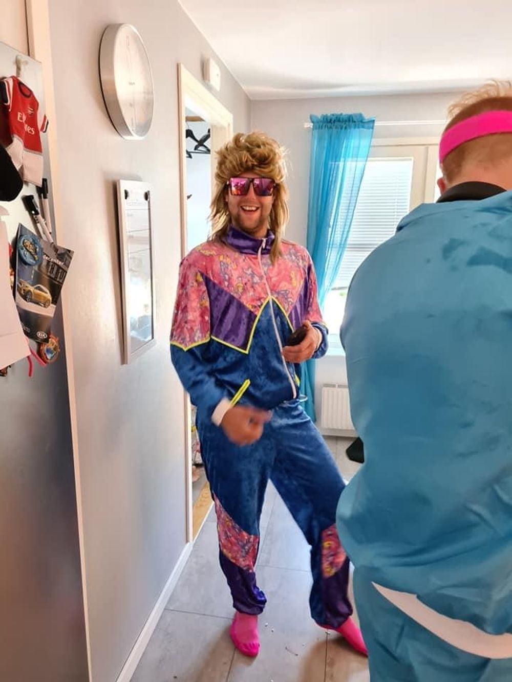 Hockeyhår 80'er Paryk