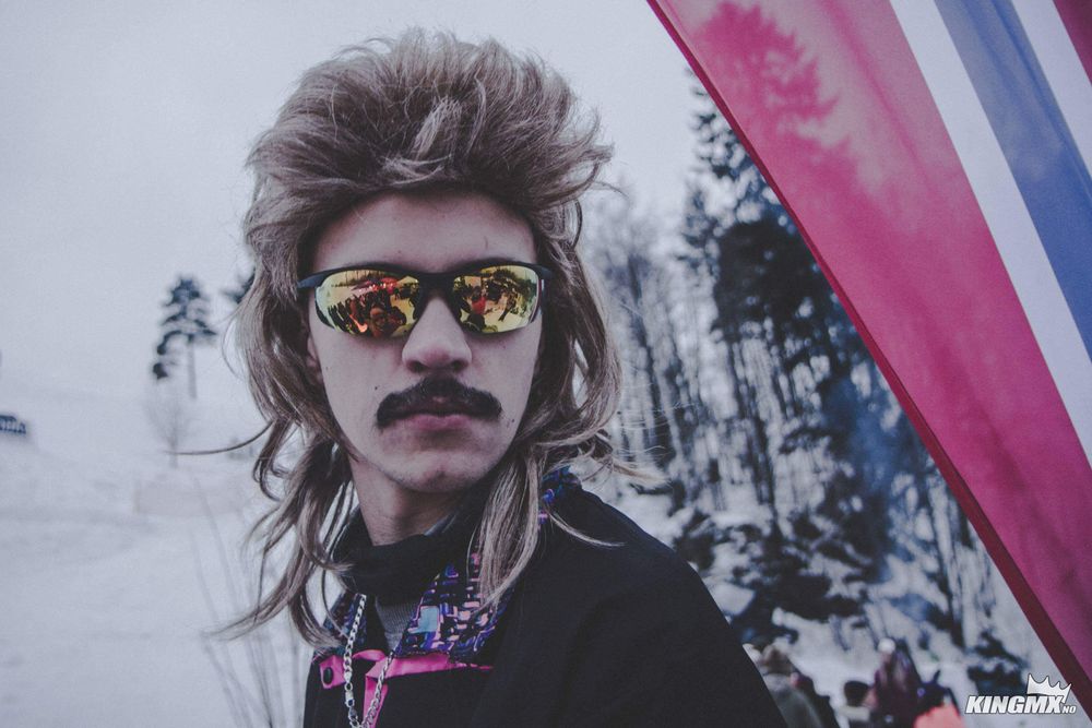 Hockeyhår 80'er Paryk