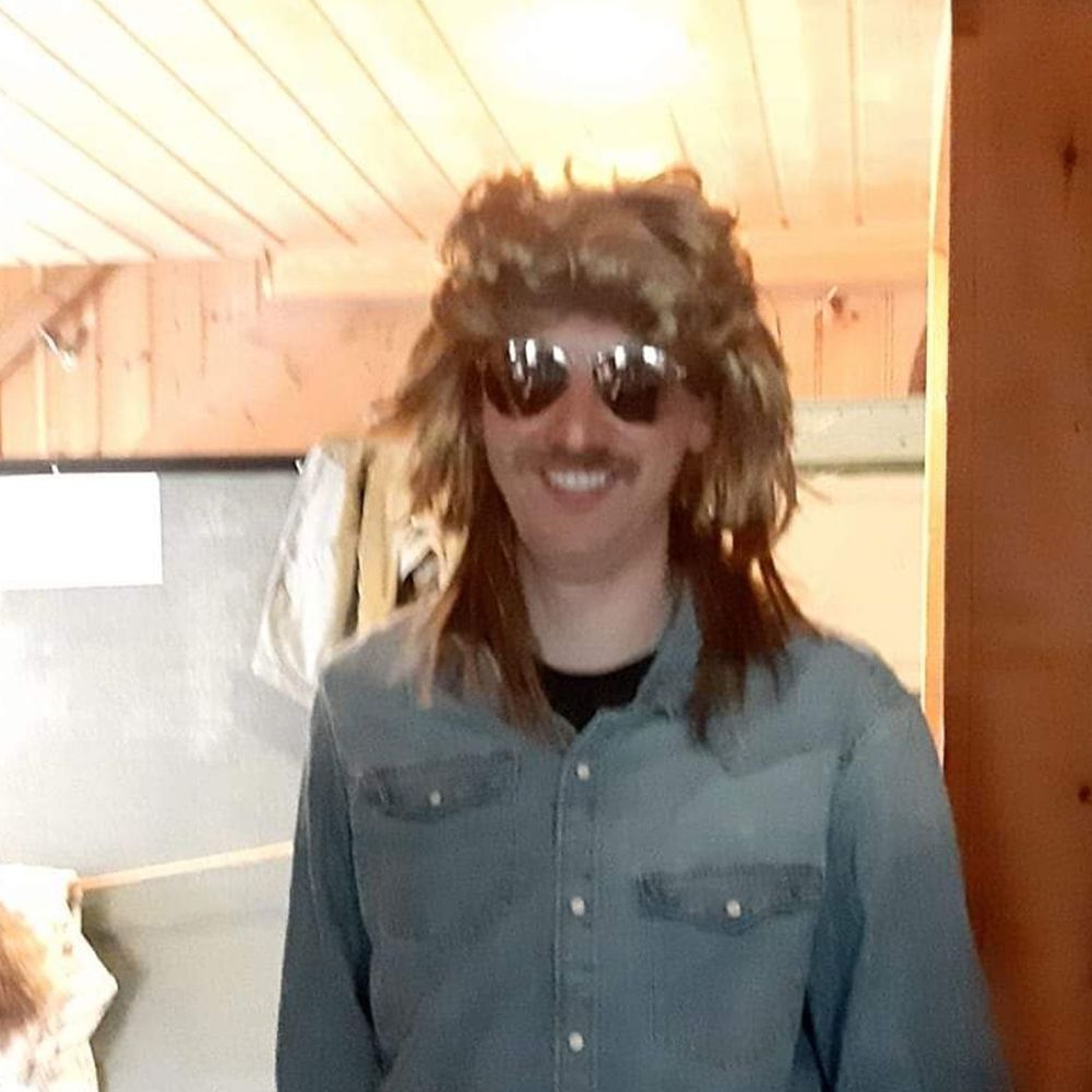 Hockeyhår 80'er Paryk