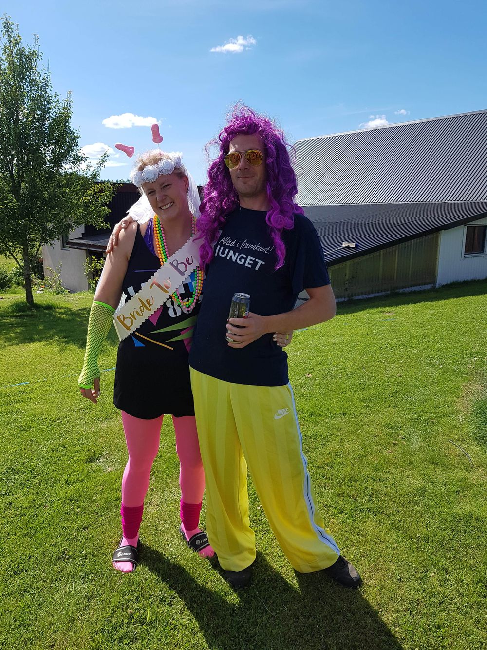 I Love the 80s Klänning Maskeraddräkt