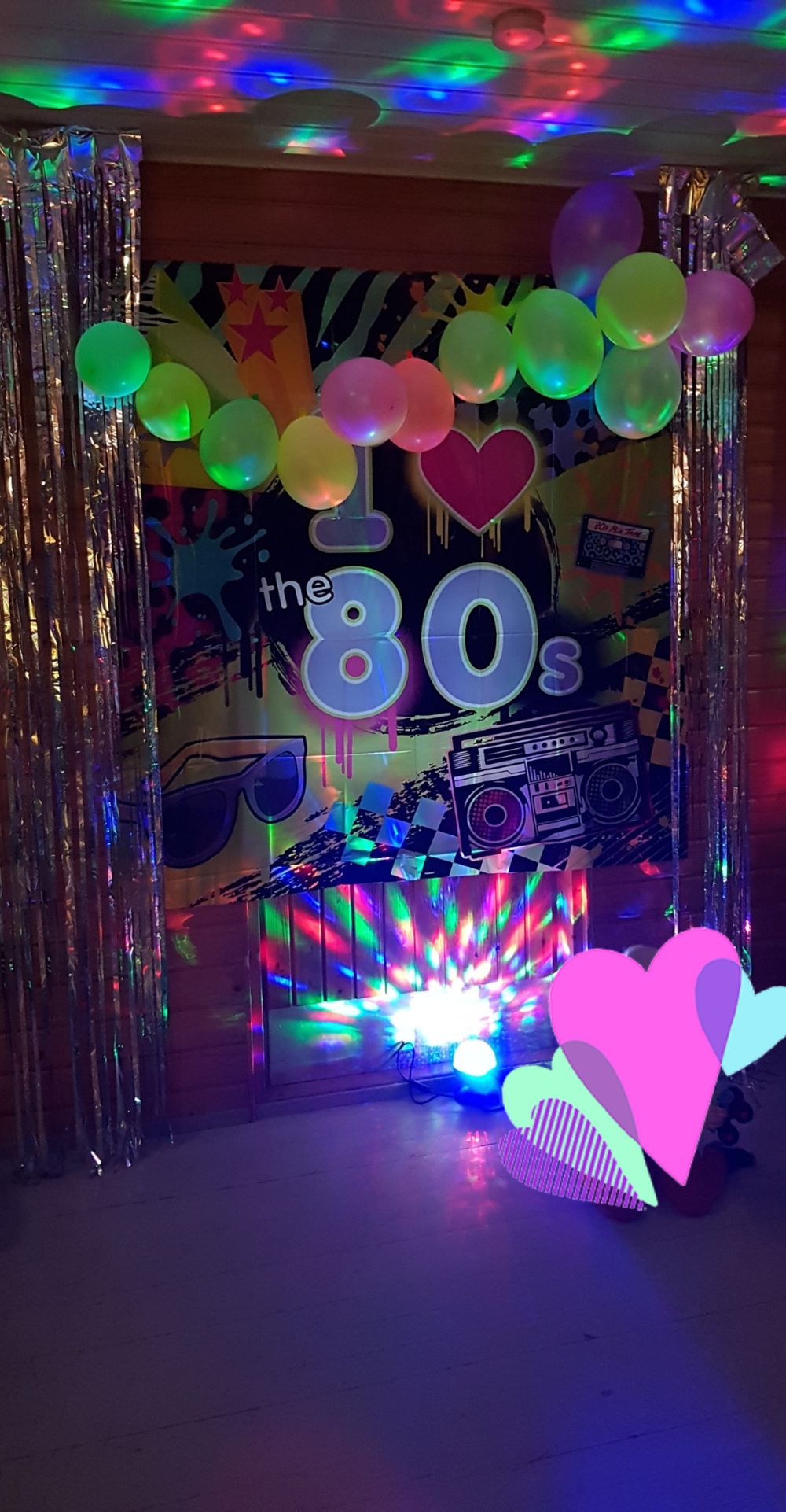 Ballonger Neonfargede