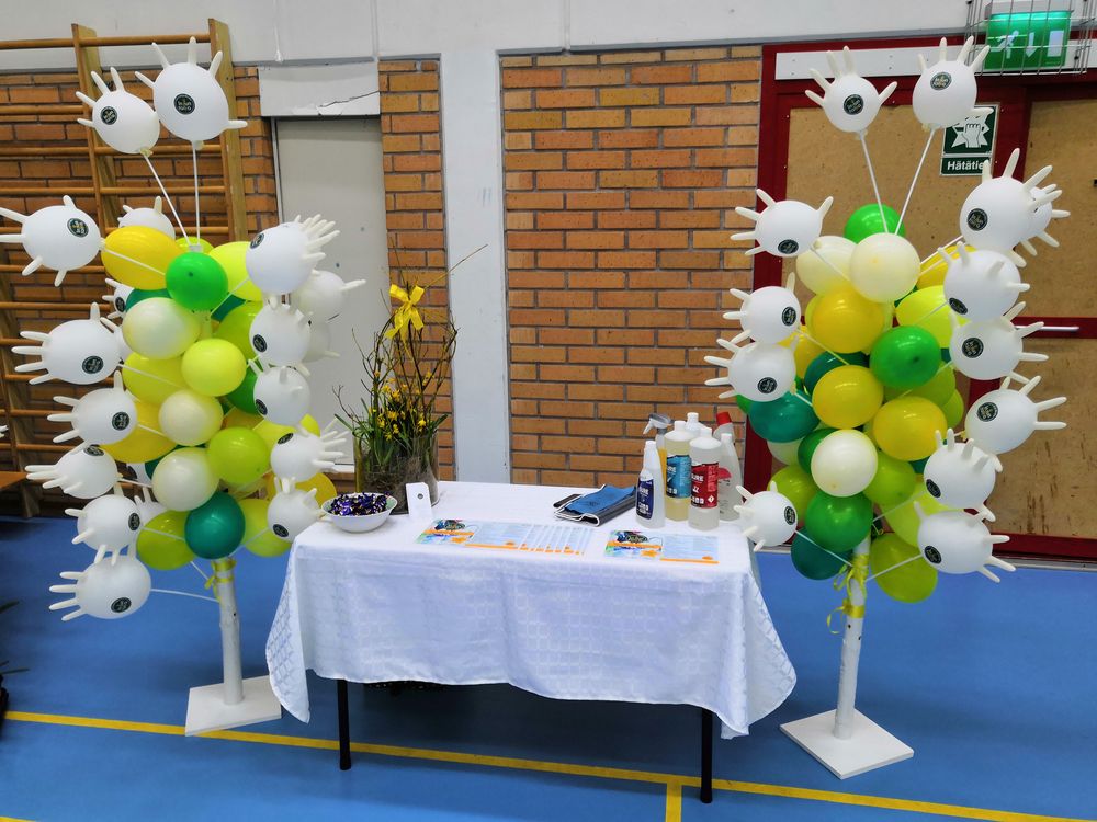 Ballongpinnar Vita