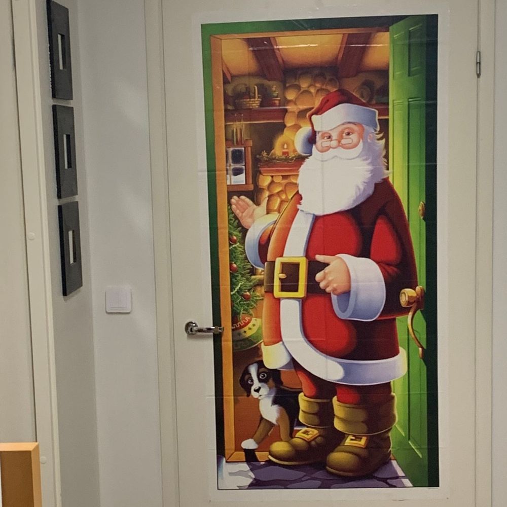 Tomten Dörrdekoration