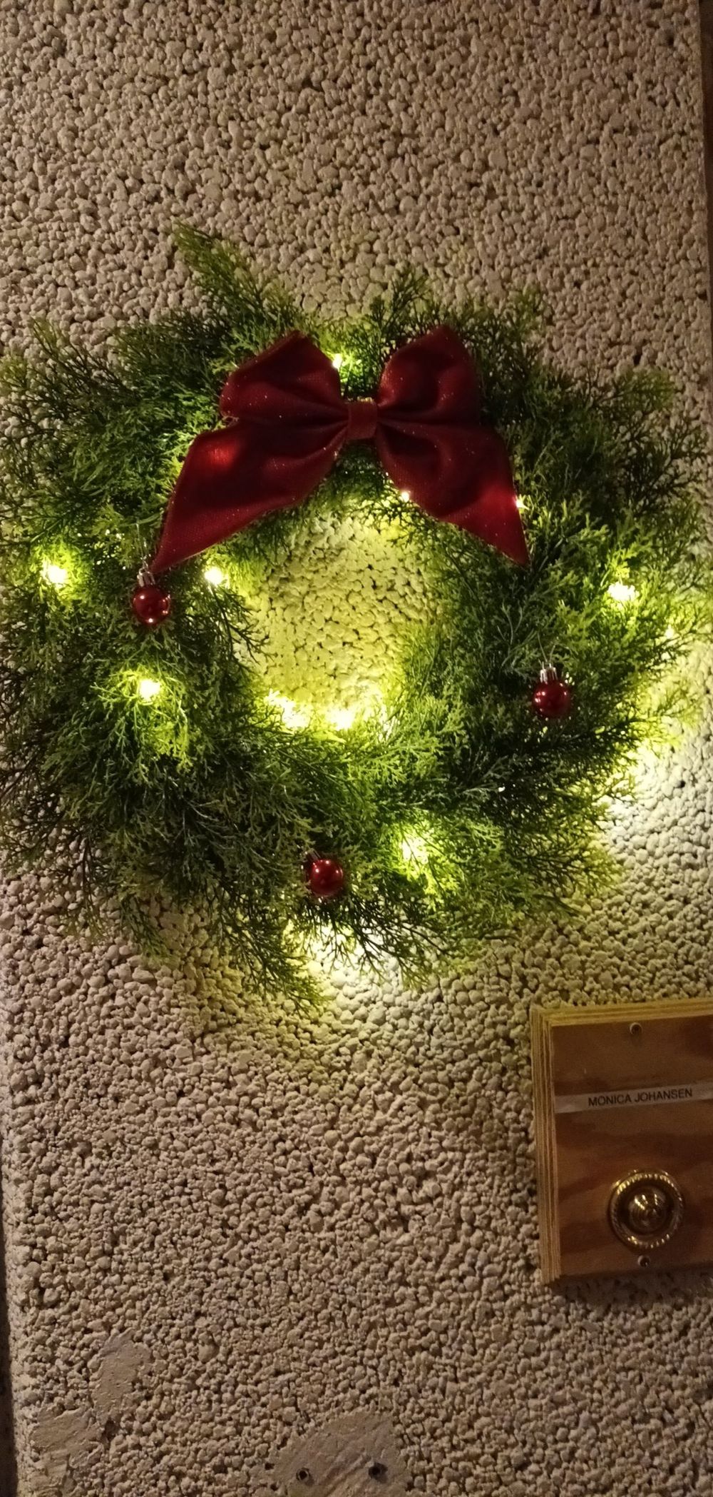 Joulukranssi Setri LED