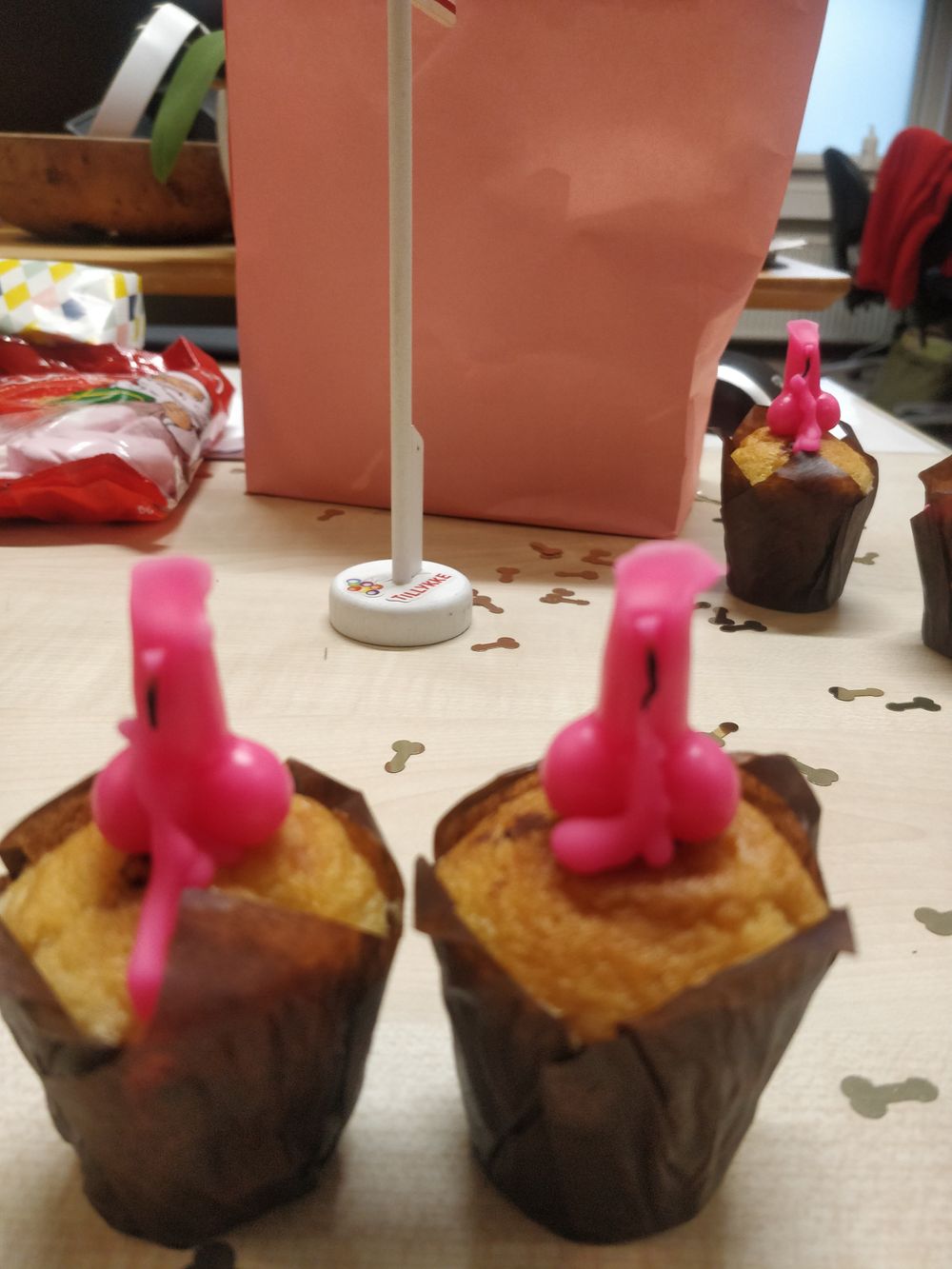 Tårtljus Rosa Penisar