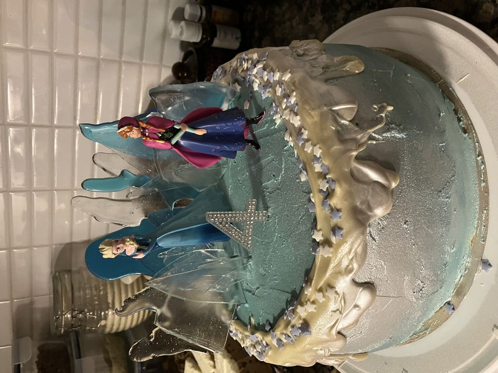 Kakefigur Disney Elsa