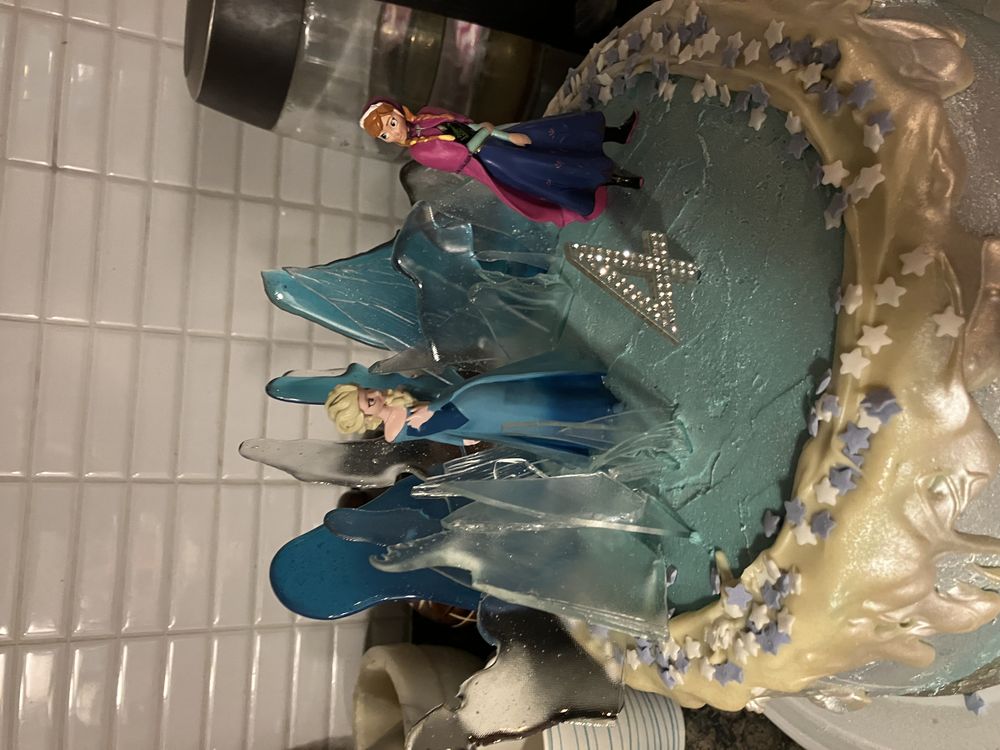 Kakefigur Disney Elsa