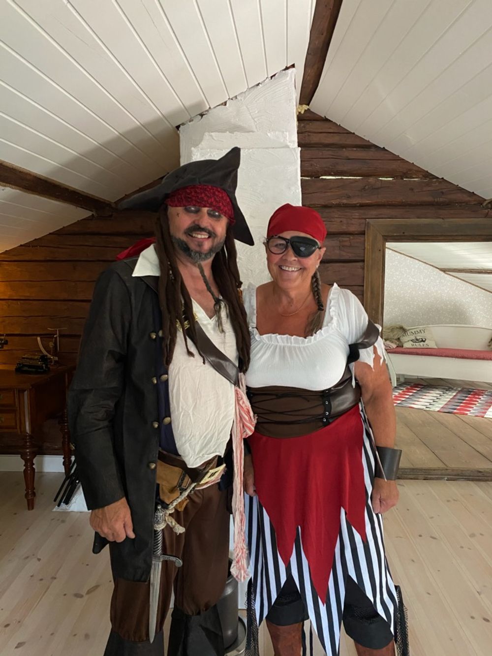 Kaptein Jack Sparrow Kostyme