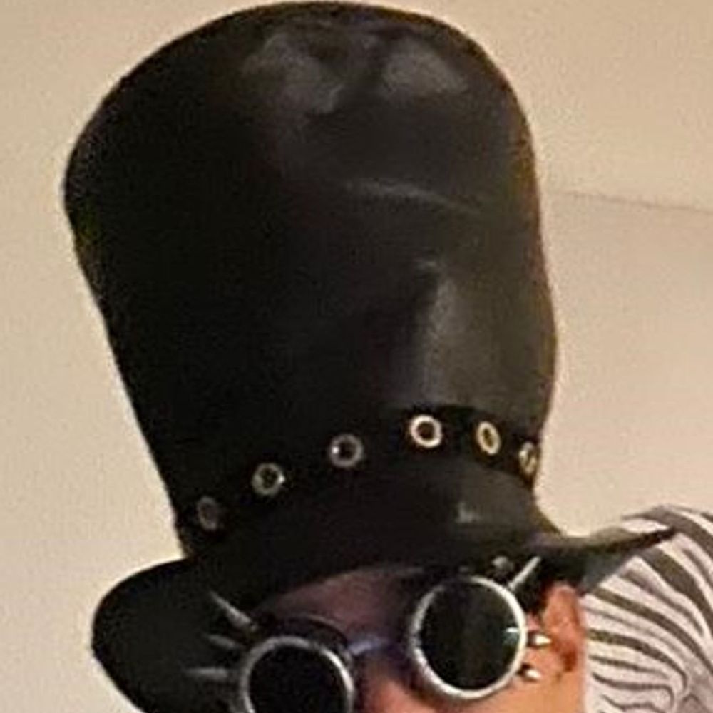 Høj Hat Læderlook