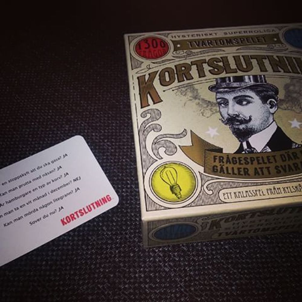 Kortslutning Tietopeli