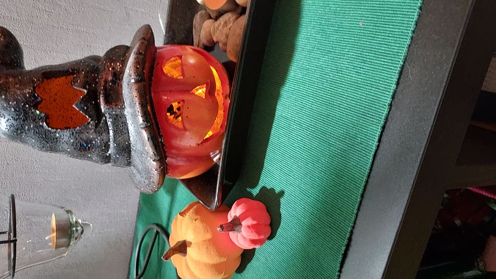 Pumpor i Nät Bordsdekoration