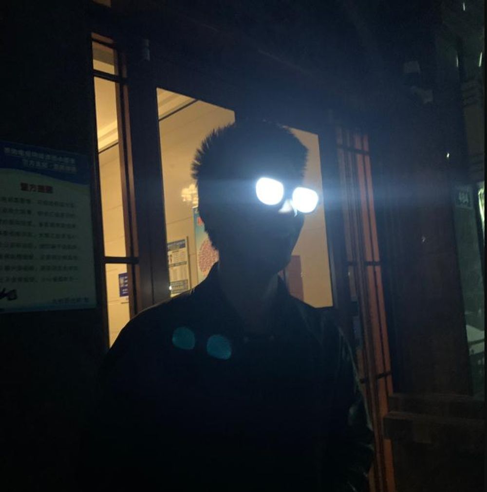 LED Light Glasögon