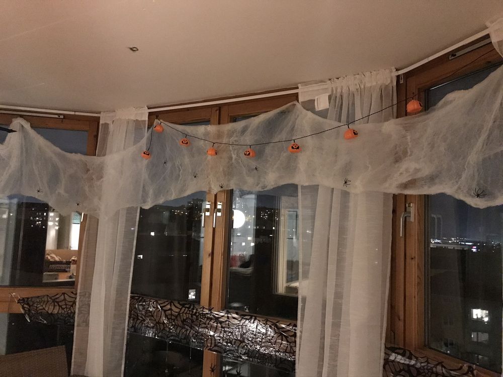 LED Ljusslinga Halloween Pumpor