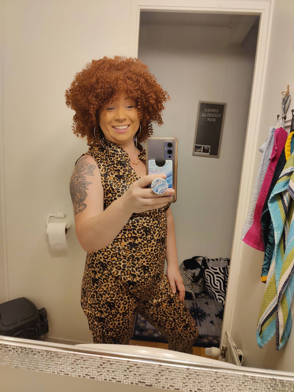 Leopard Jumpsuit Maskeraddräkt