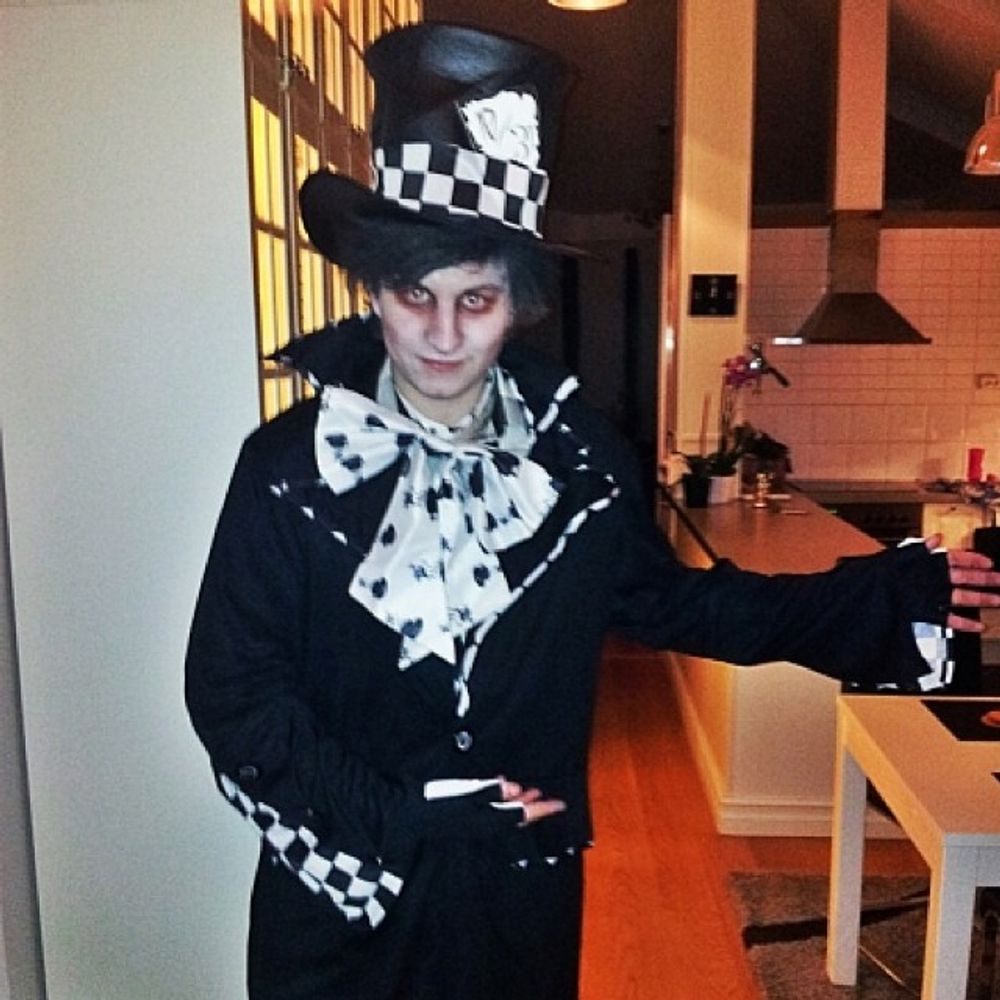 Mad Hatter Halloween Kostyme