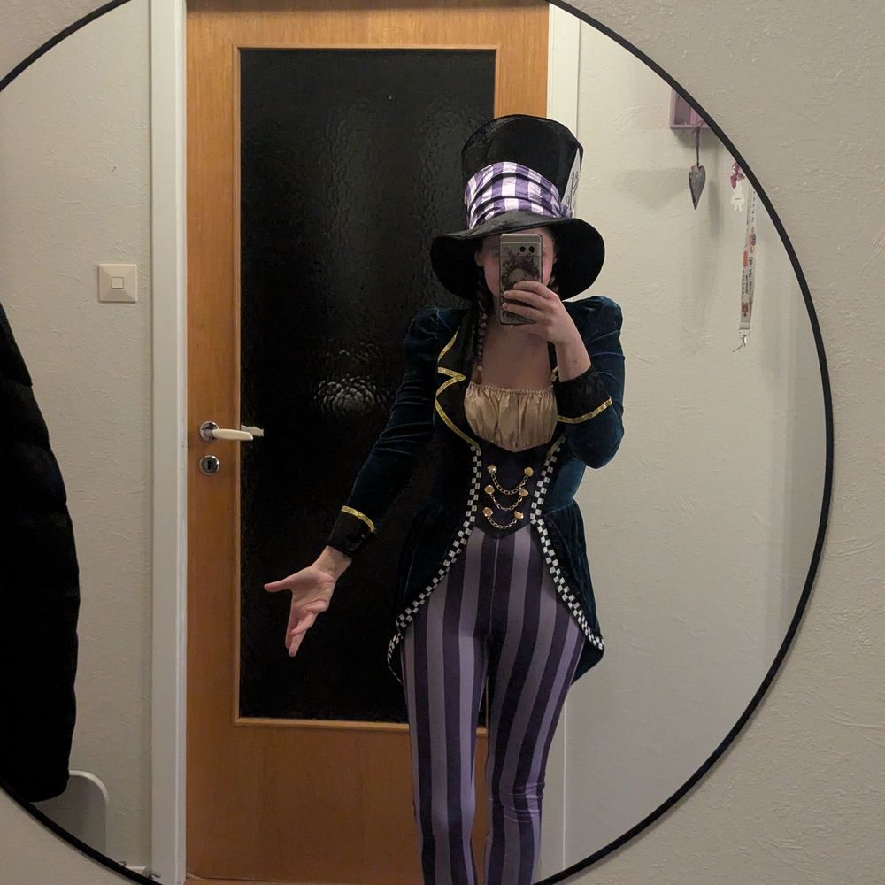 Mad Hatter Jumpsuit Deluxe Kostume