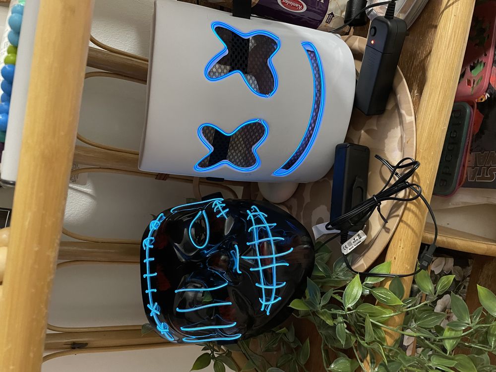 Marshmello El Wire LED Maske