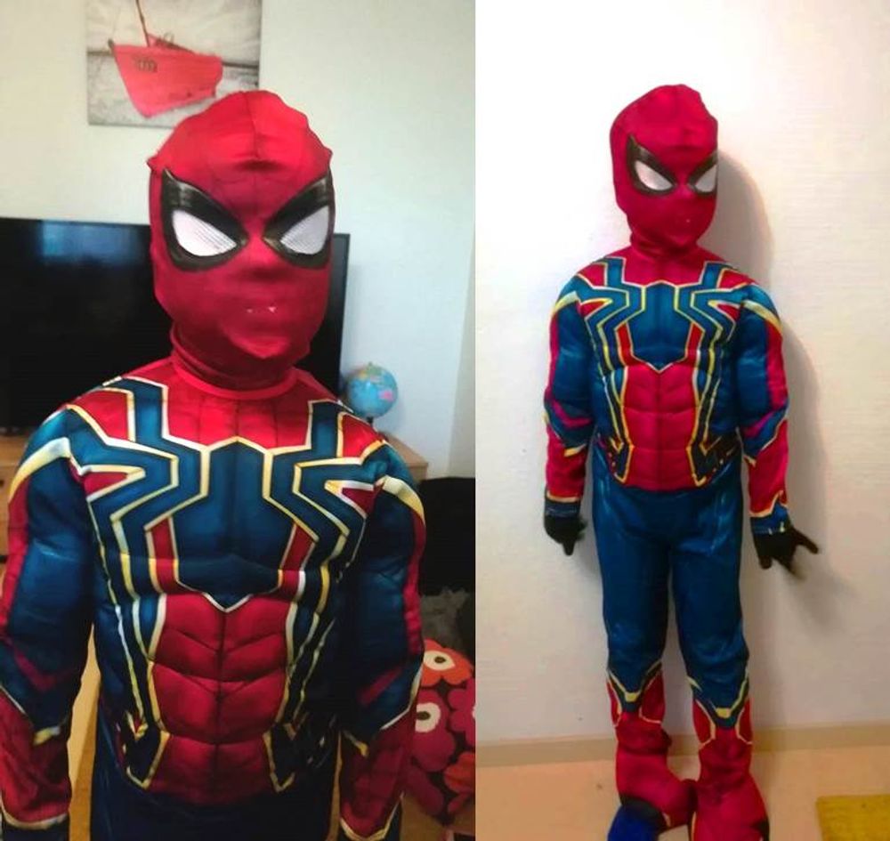 Marvel Endgame Iron Spider Deluxe Lasten Naamiaisasu