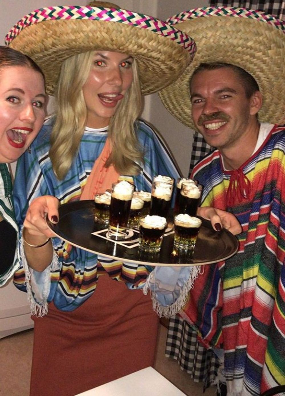 Poncho Maskeraddräkt