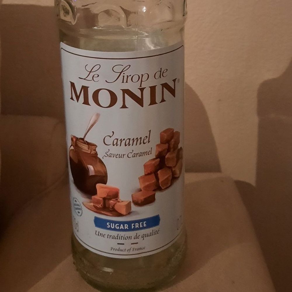 Monin Sukkerfri Caramel Syrup