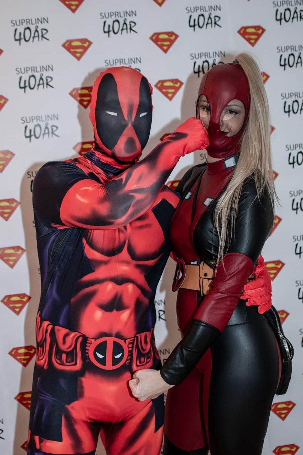 Morphsuit Deadpool Naamiaisasu