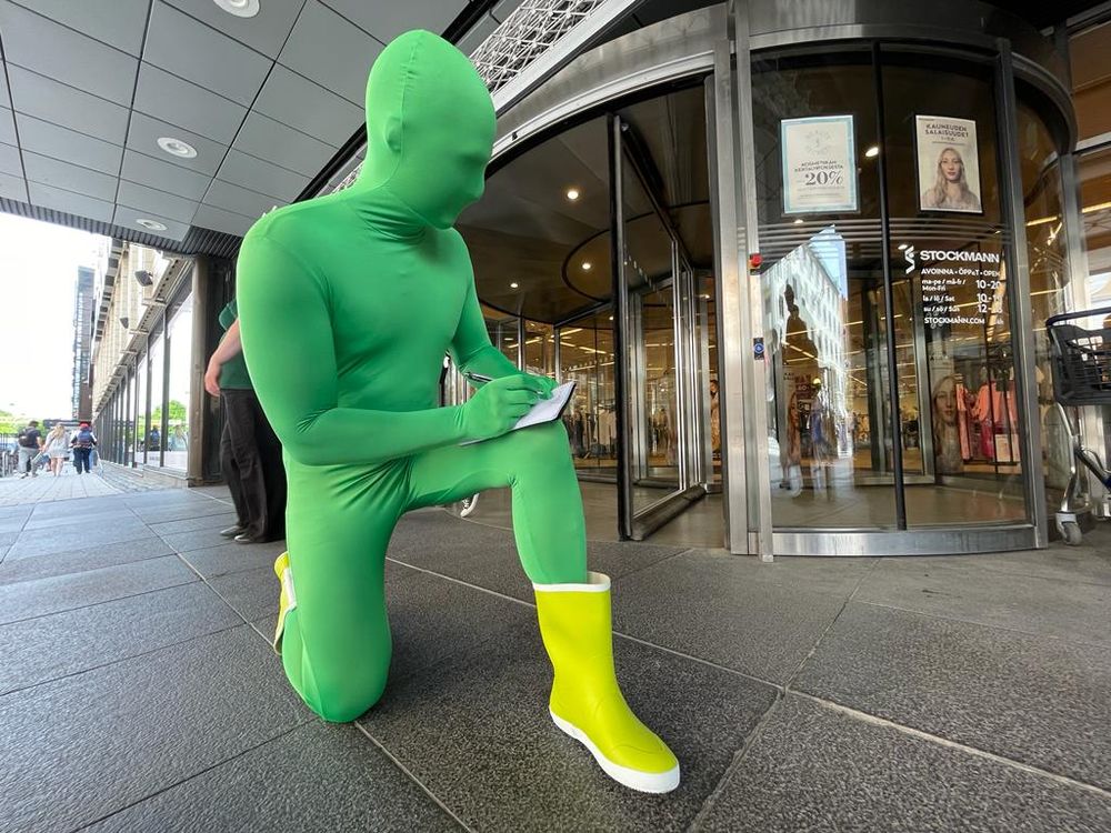 Morphsuit Vihreä Naamiaisasu