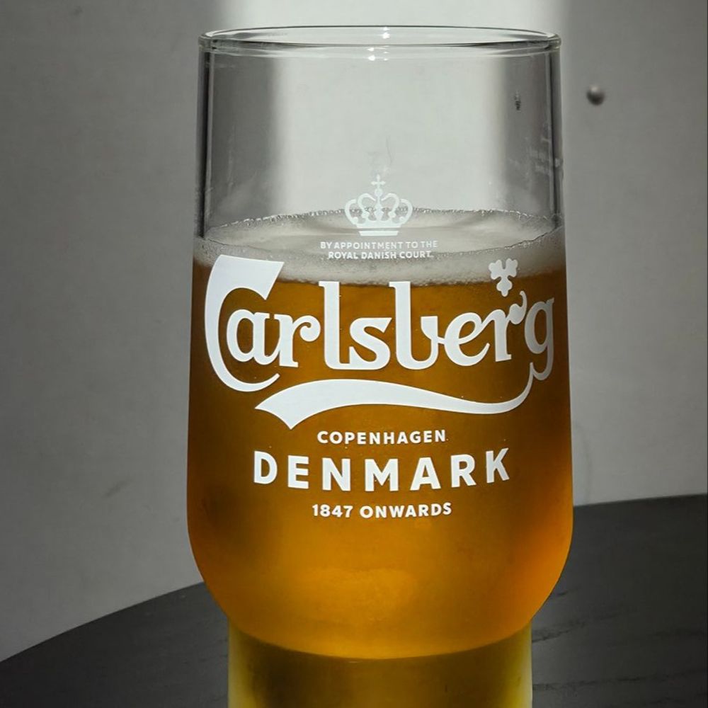 Carlsberg Tumbler Ølglass