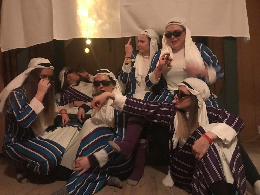 Oliesheik Kostume