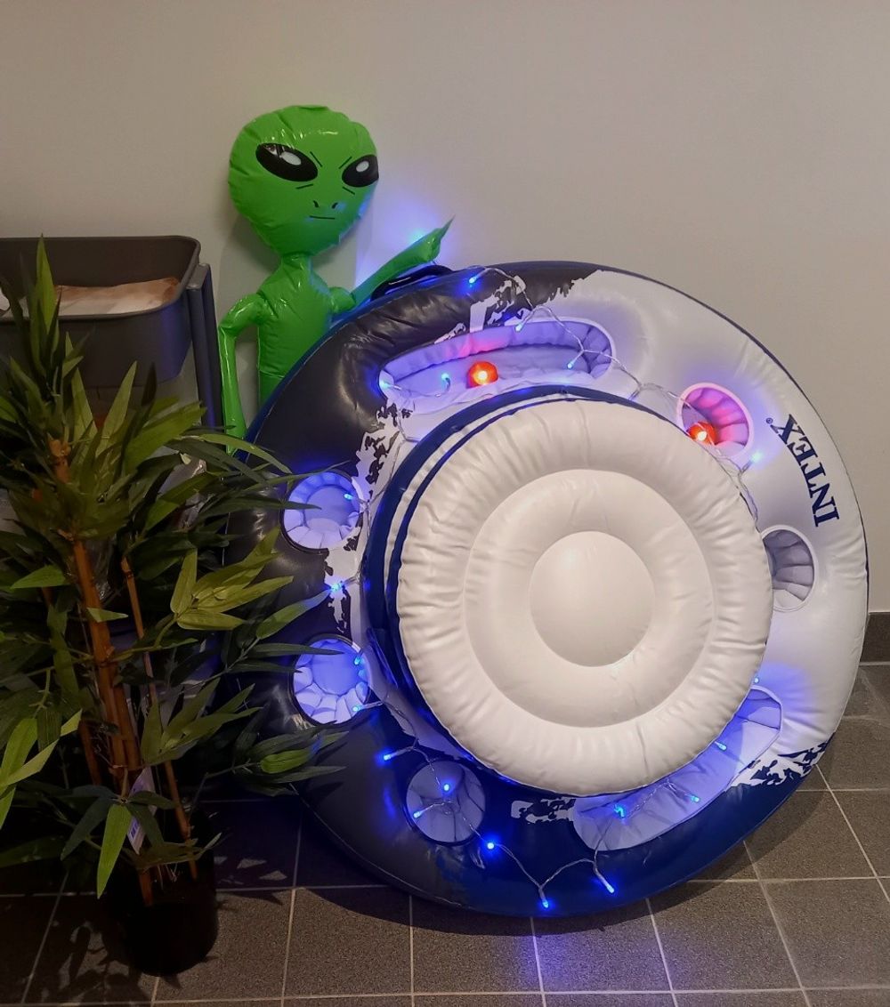 Oppustelig Alien