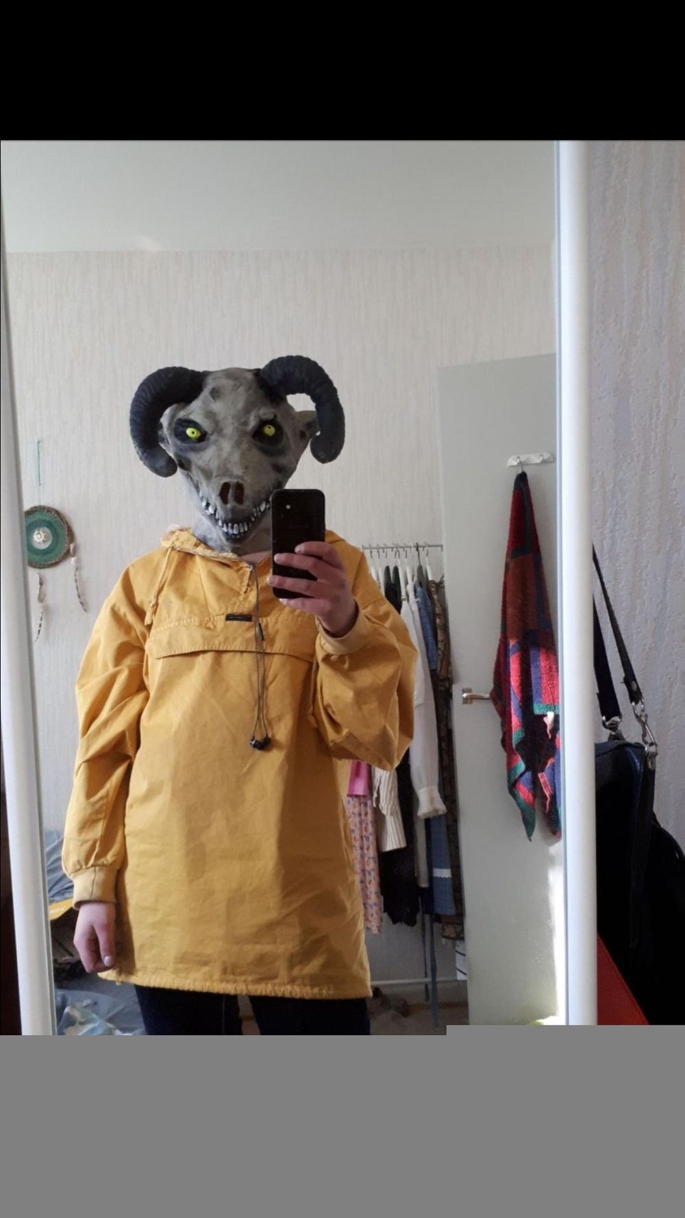 Djevelgeit Latexmaske